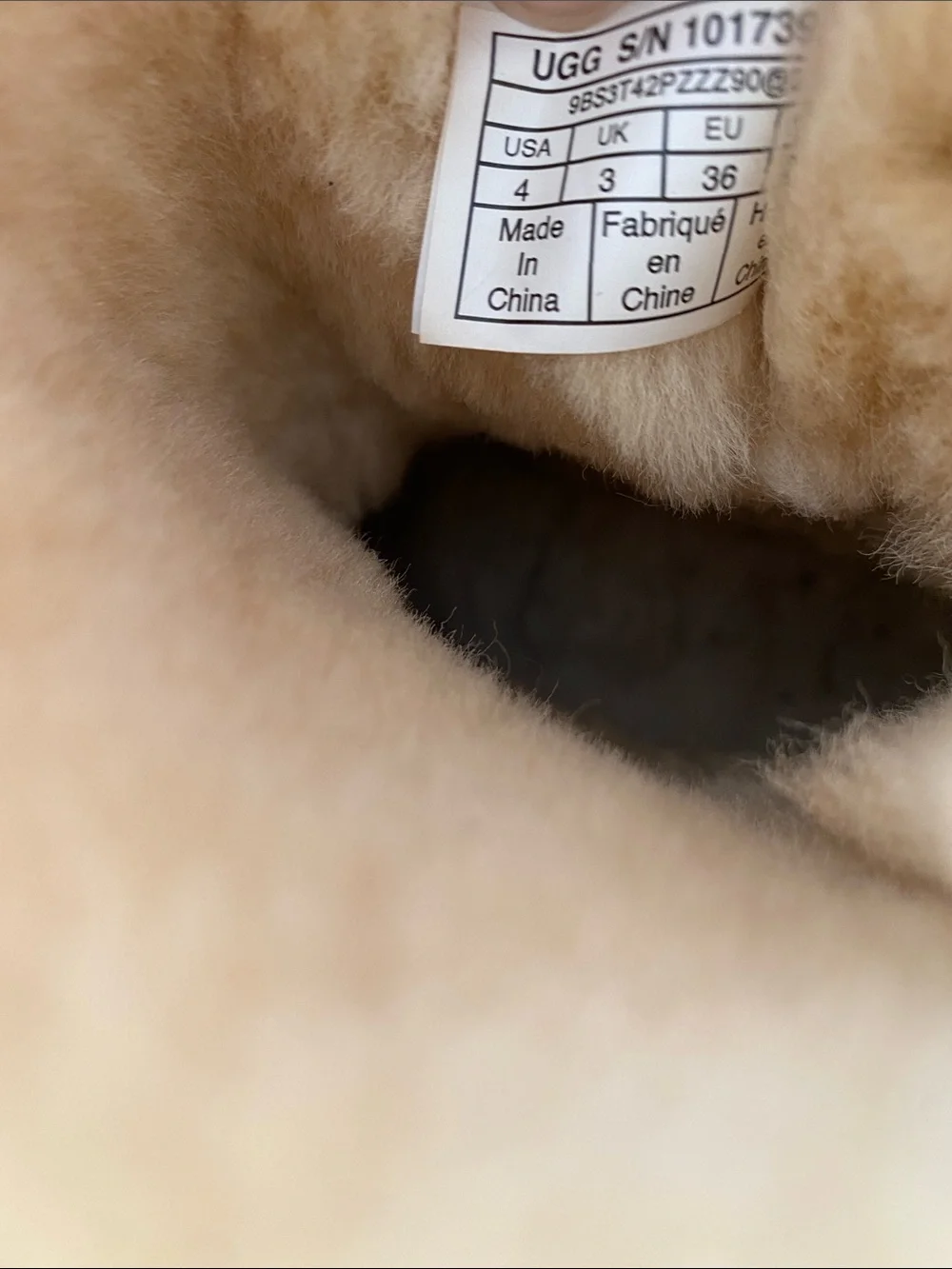 UGG cozy shearling